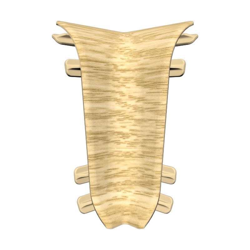 Угол внутренний Ideal Комфорт, дуб свет., 55 мм (2 шт)